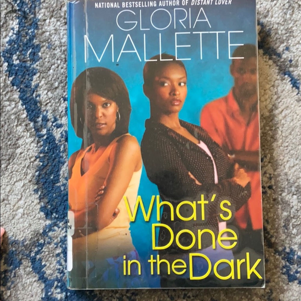 3/$15 ~ What’s Done in the Dark by Gloria Mallette